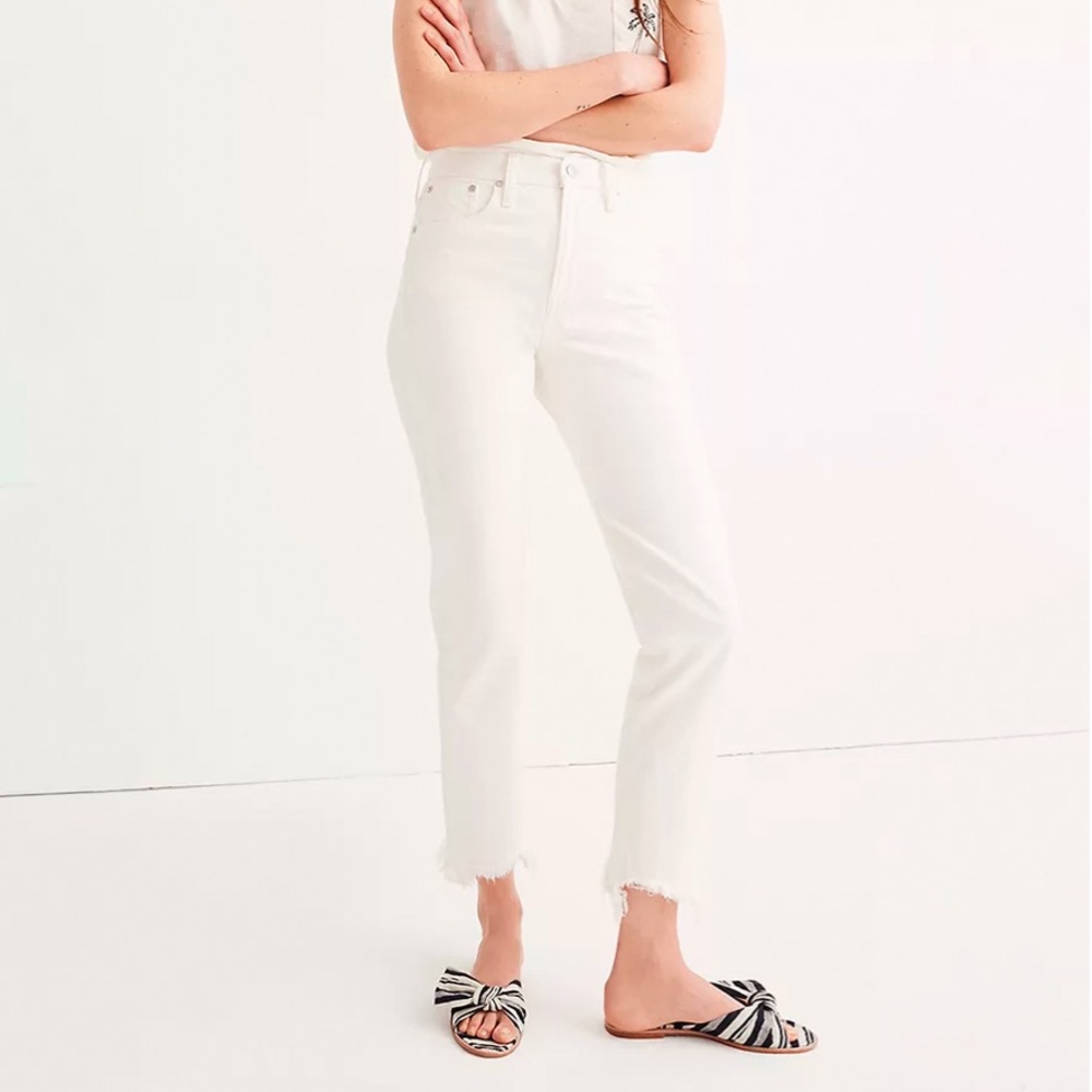 Madewell Perfect Summer Jean, Destructed-Hem, 23